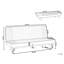 2 Seater Fabric Sofa Bed-516429113