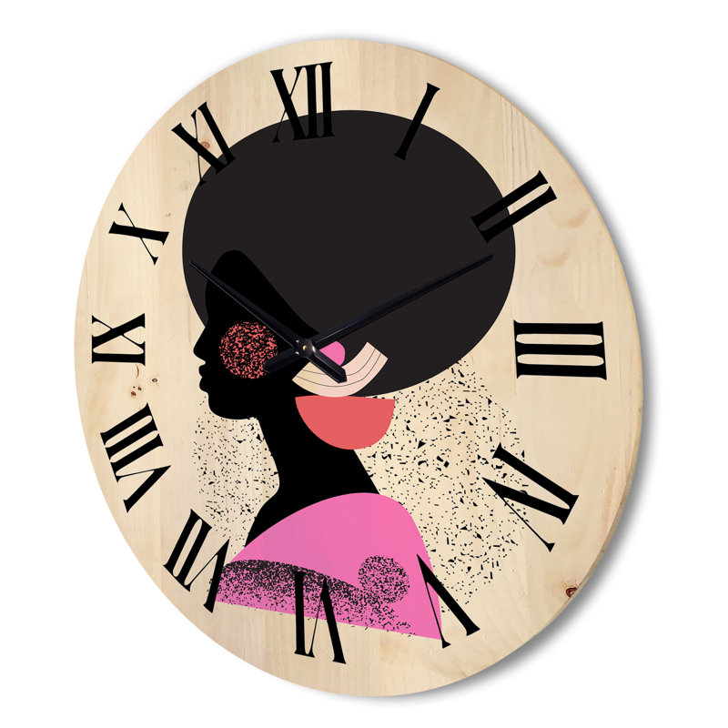 Horloge murale en bois, Grand