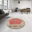 Tapis rouge / beige en laine Amna-1574866018