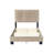 1Pc Platform Bed Velvet Upholstered Adjustable Height Headboard Button Tufted Solid Wood Bedroom Furniture-1626898799