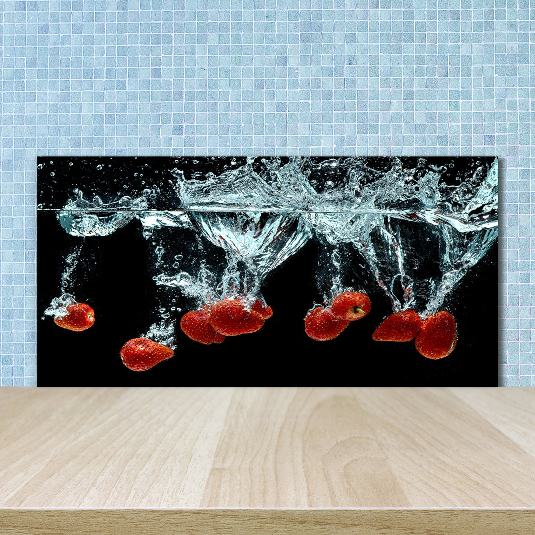 50 cm x 100 cm Glas Spritzschutzpaneel Lorrita