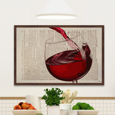 « pinot noir », reproduction d’art encadrée