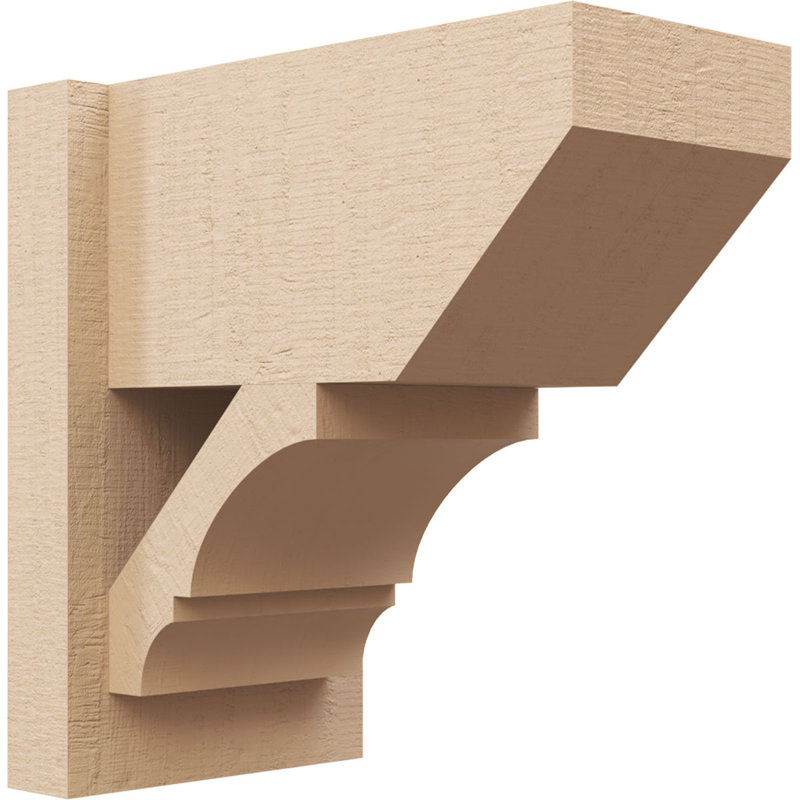 Bois de cèdre brut Balboa Slat, H 14 po x l 8 po x P 14 po