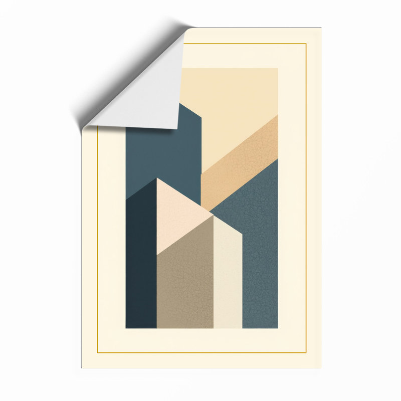 Modernist Architecture Art Deco - Framed Print, A3 - 42.0 x 29.7 cm, Unframed