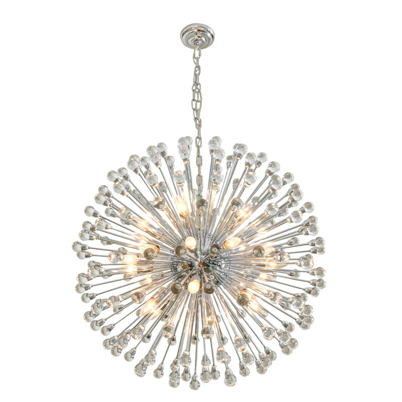 Grand lustre céleste 25 lumières