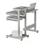Bureau d'ordinateur complet, gris-1441657429