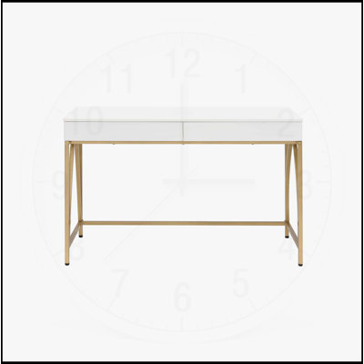 Exquisite Vanity Desk with Stylish Design and Practical Storage