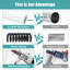 Adjustable 70cm to 130cm Single Curtain Pole-981114613