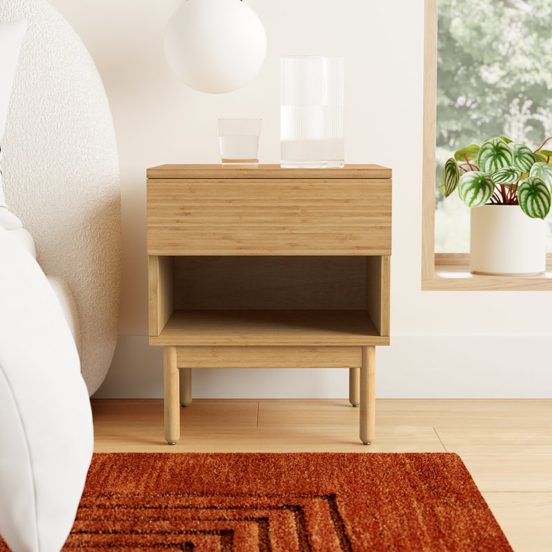 Stills 18.6'' W Bamboo / Rattan Nightstand