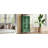 55'' Tall Storage Cabinet With Drawer, Decorative 2-Door Carved Wood Accent Cabinet With Solid Wood Legs-1212658003
