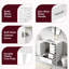 Meuble-lavabo 24,8 po avec lavabo en céramique-170354377