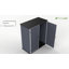 5 pi L 3 pi. D Abri de rangement extérieur en résine-105401529