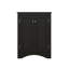 Armoire de rangement triangulaire avec 3 tablettes réglables-113930263