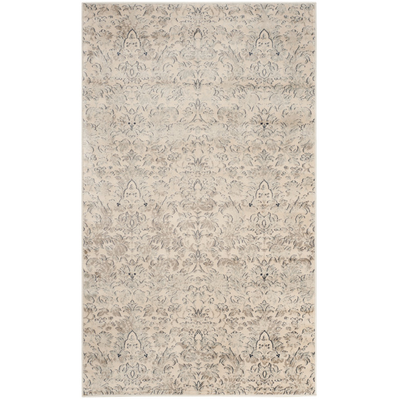 Brigid Performance Floral Rug, Rectangle 3'3" x 5'3"