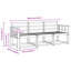 189.5cm Wide Patio Sofa