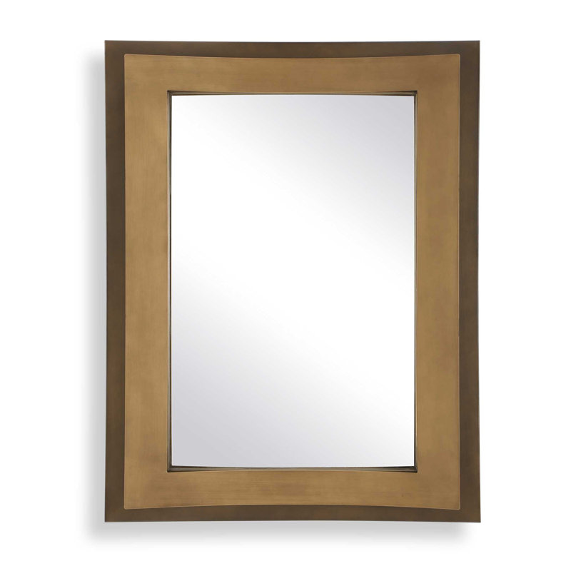 Uttermost Around The Bend Golden Bronze Mirror