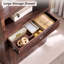 Grande armoire de rangement de 72 po avec portes et tiroir Apollo Maud-129507272