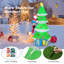 Arbre de Noël gonflable 7 pi Père Noël