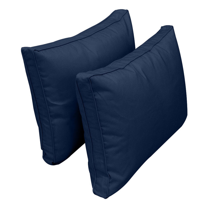 Outdoor Daybed Seat / Back Cushion, Navy