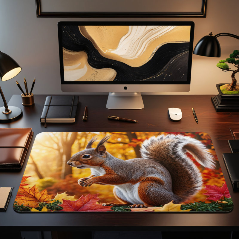 Polyester Desk Pad, 23.6x13.8