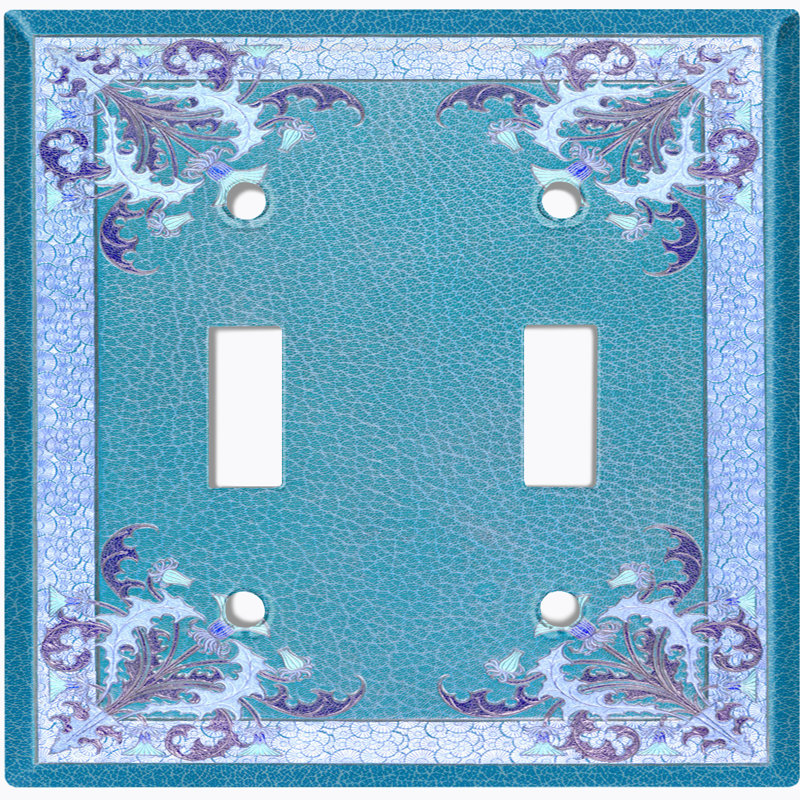 Landscape & Nature 2 - Gang Toggle Light Switch Standard Wall Plate