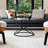 Dimitri Galaxy Tempered Glass Round Coffee Table-565745786