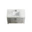 Meuble-lavabo de 47 po avec lavabo et trou pour robinet de salle de bain