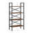 4-shelf small bookcase with open shelves-105534362