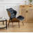 Jeyshan Upholstered Tufted Wingback Chair-2070587858