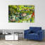 Central Panel Birds Detail From The Garden Of Earthly Delights Classic Surreal Wildlife Wall Art Print by Hieronymus Bosch - Wrapped Canvas Print-555295572