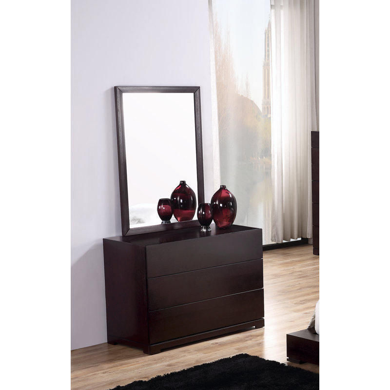 Wood Wall Mirror