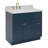 37 " W Freestanding Standard 1 Single Vanity Bathroom Vanity With Carrara Marble Top-44545527-252106549