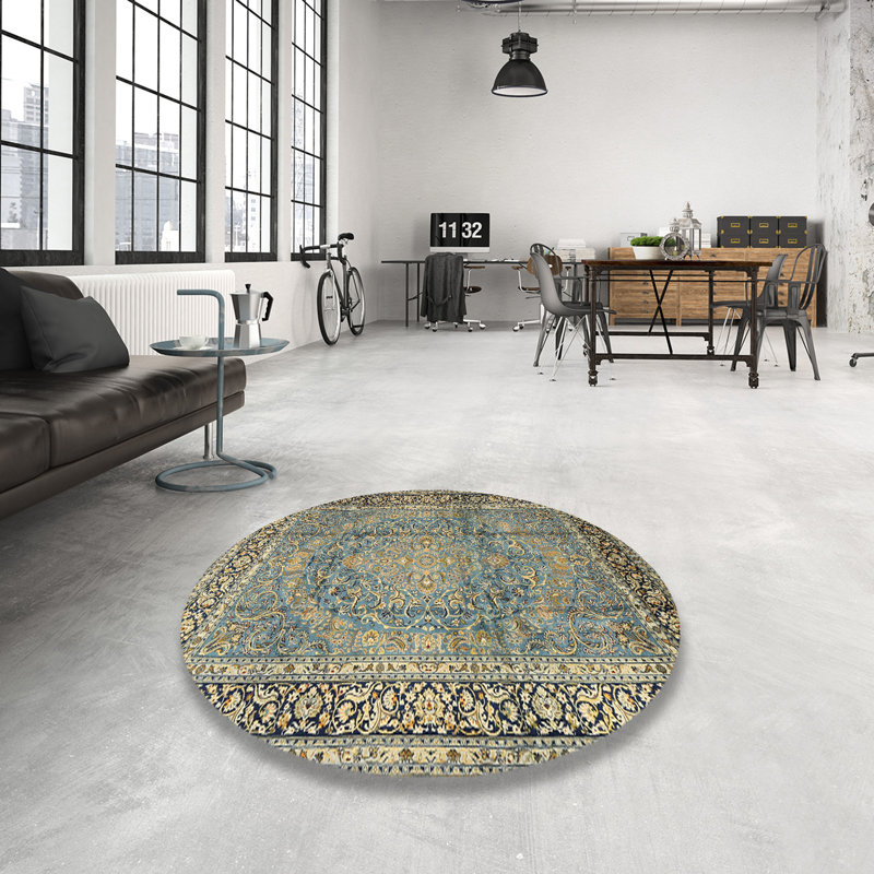 Oriental Indoor Rug, Round 4'
