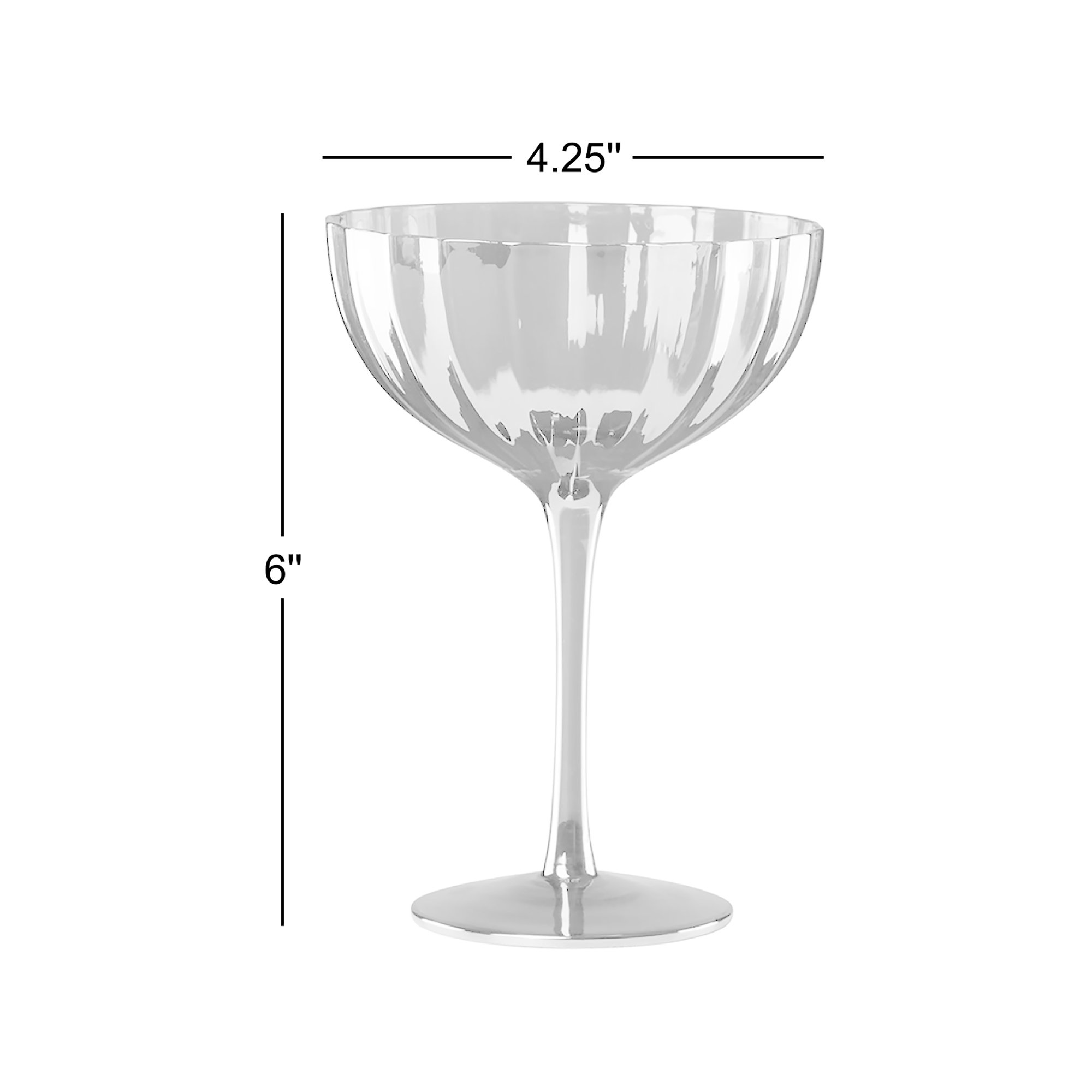 Curva Luxe Coupe Set of 4