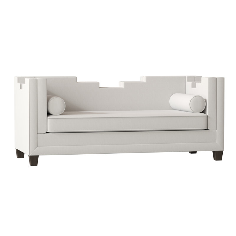 Bella Sofa, Bella Black Performance Velvet, Brown Mahogany
