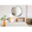 Huldar Glass Flat Wall Mirror