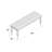 Cato Linen Upholstered Bench