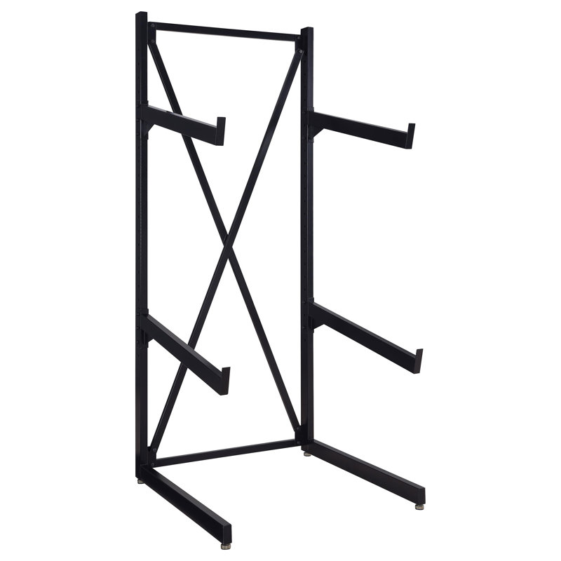 Heritage Design - Duarto 3-Tier Sofa Display Rack Black