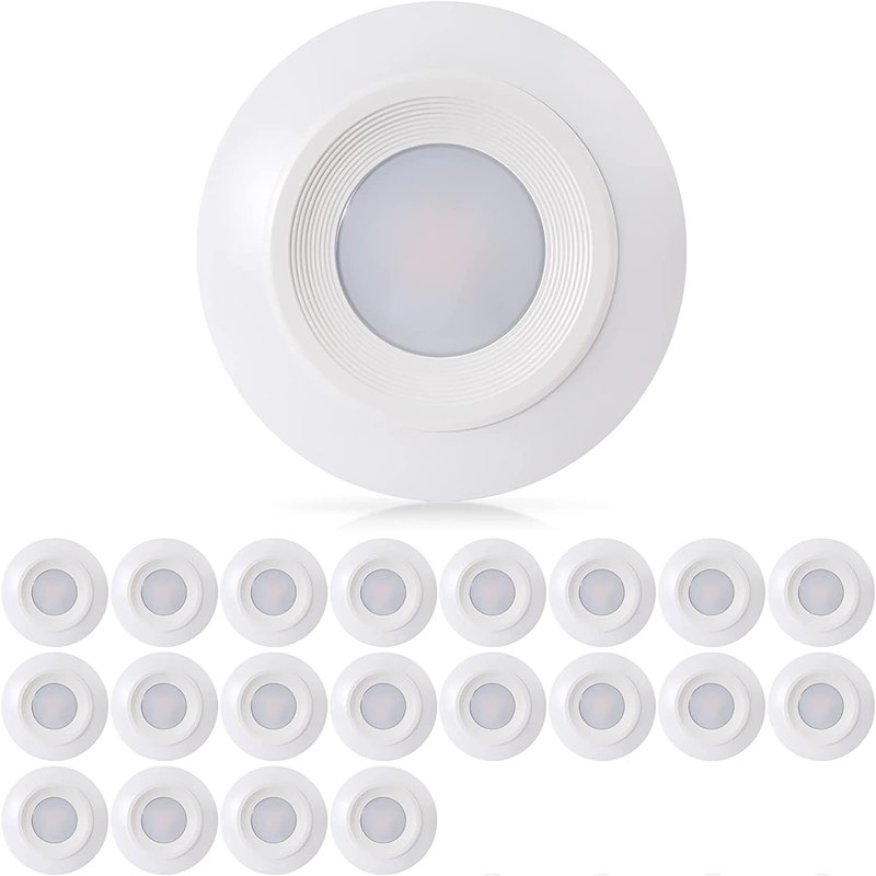 Megaman 6in LED Surface Flush Mount Disk Light Ceiling Light 9.5W (80W EQ), 800LM, Dimmable, 2700K