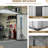 8X6 Ft All Weather Metal Shed, White - 2 Lockable Doors For Garden, Backyard, Lawn Build-Up With Ventilation Rust Shed Proper Construction-123403546-123403555