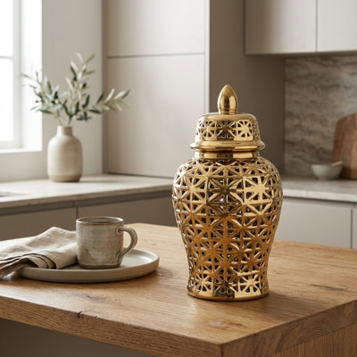 Debraa Handmade Ceramic / Porcelain Ginger Jar