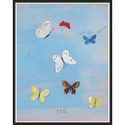 Flying Butterflies Print by Paule Marrot