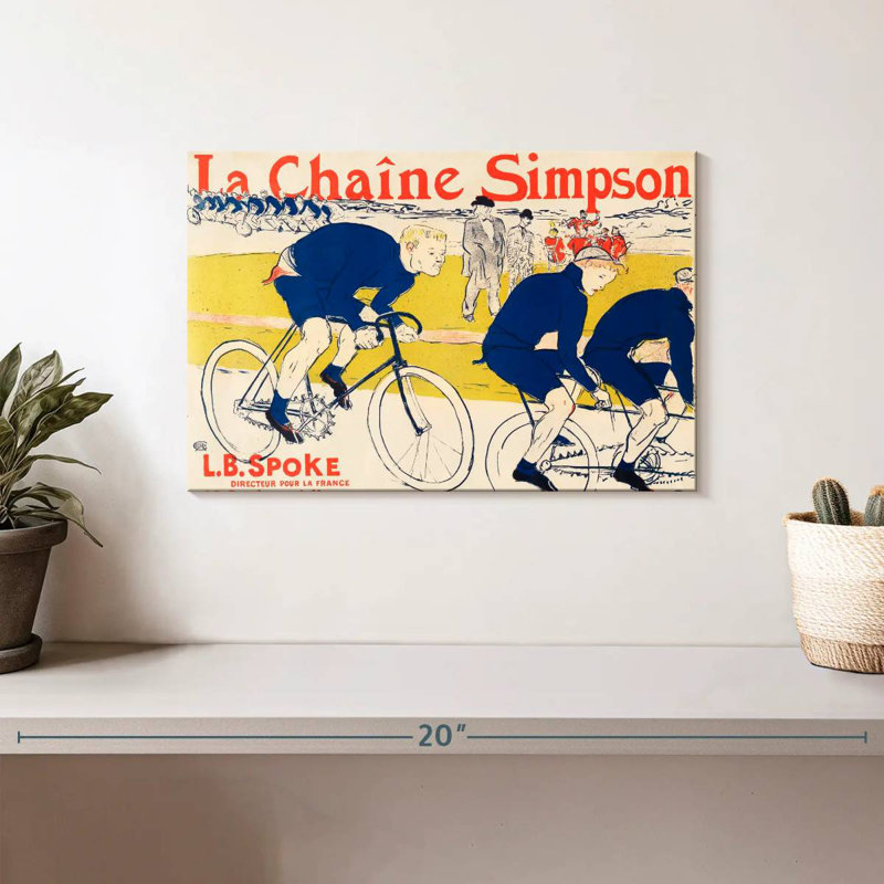 La chaîne Sirci The Simpson, H 8 po x l 12 po