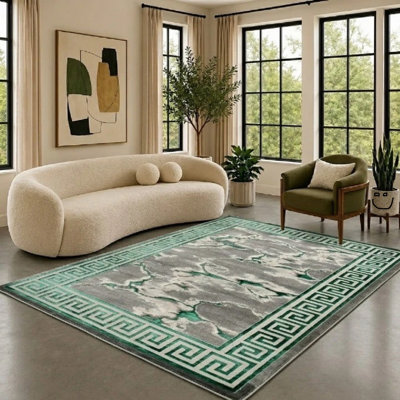Abstract Kilim Area Rug