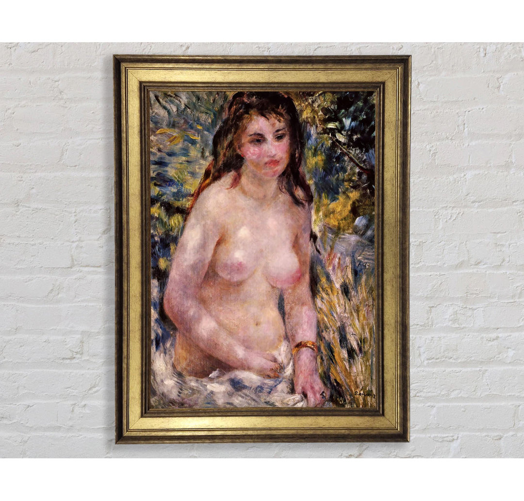 Akt in der Sonne von Renoir - Einzelne Bilderrahmen Kunstdrucke