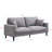 Defoor 74.8-inch High Resilience Corduroy Sofa-110571059-122914643