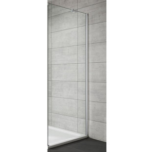 Semi-Frameless Fixed Glass Panel with Clear Glass
