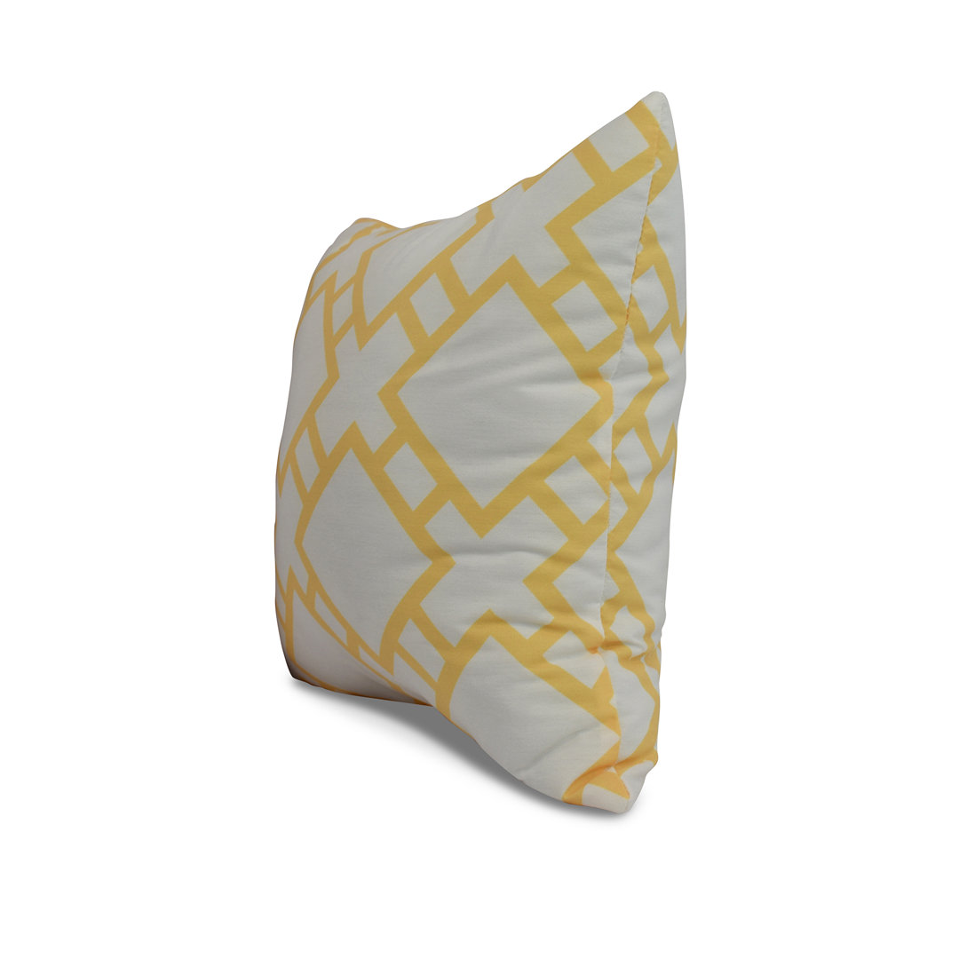 Palm Beach Square Pillow Cover & Insert e by design 