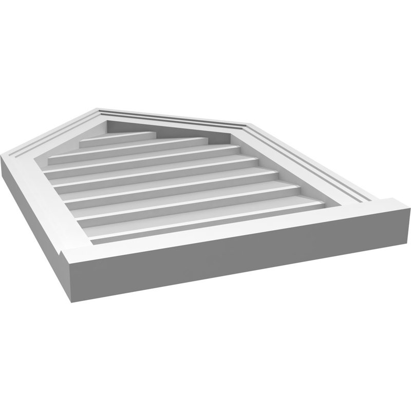 Ventilateur à pignon en uréthane non-fonctionnel Signature, H 26 po x l 18 po x P 2 po, 11/12