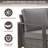 Kelyse Haaniya 75'' Wide Outdoor Reversible Patio Sofa with Cushions-530510926